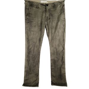 RWH14 36 Slim Straight Fit Jeans Brown Black